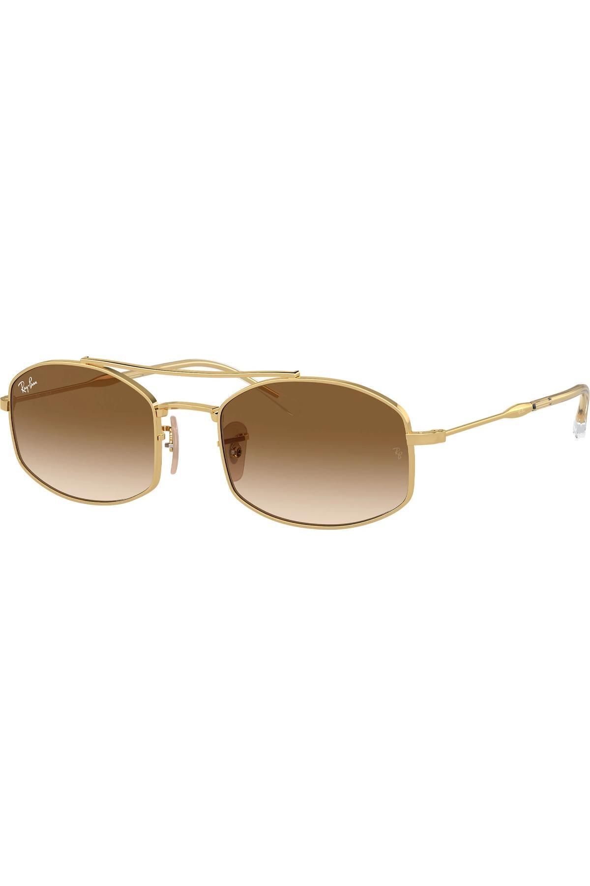 عینک آفتابی طلایی مردانه و زنانه 0RB3719 001 51 یونیسکس Ray-Ban