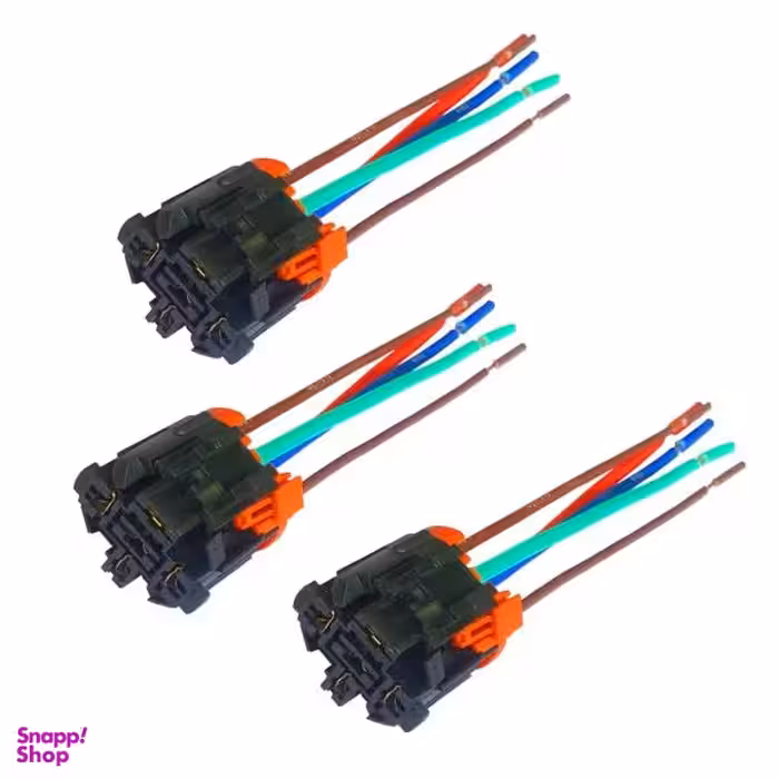 سوکت رله فن کد 2 مناسب برای پژو 405 بسته 3 عددی