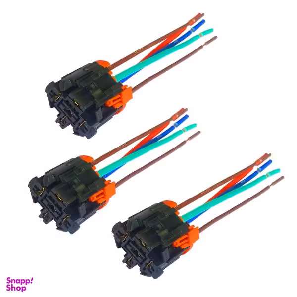 سوکت رله فن کد 2 مناسب برای پژو 405 بسته 3 عددی