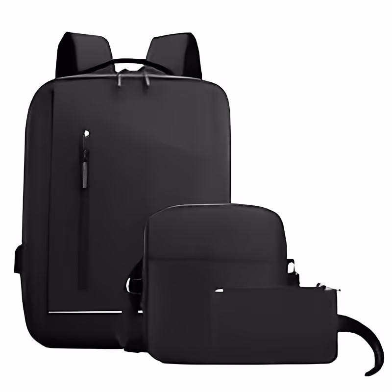 کوله پشتی ضدآب سه عددی کد 21  رنگ مشکی