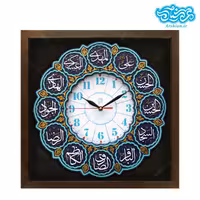 ساعت برجسته طرح دوازده امام علیهم السلام کد 206