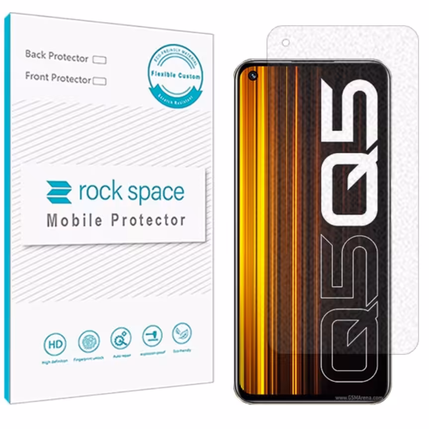 گلس نانو گیمینگ مخصوص ریلمی Q5 برند راک اسپیس   