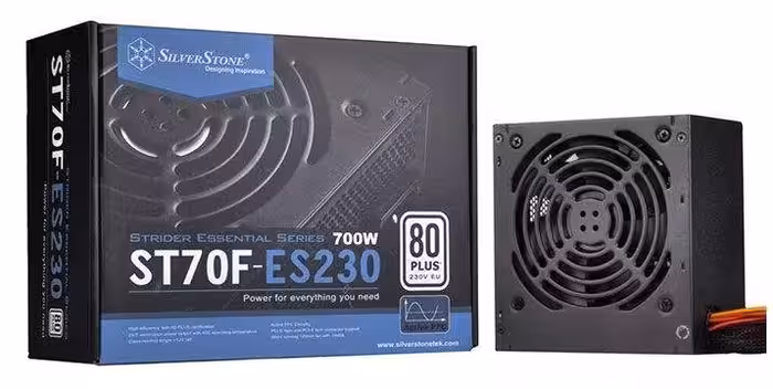 منبع تغذیه کامپیوتر سیلوراستون مدل Essential SST-ST70F-ES230
