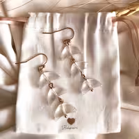 گوشواره شفاف ترند Hulupuart برند Iam