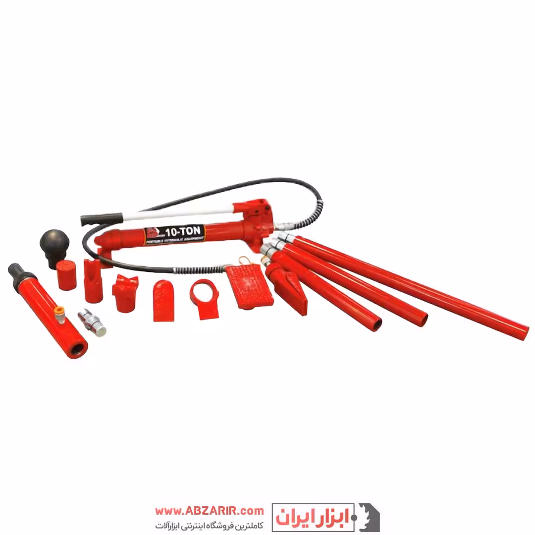 جک صافکاری 10 تن جعبه فلزی بیگ رد مدل T71002