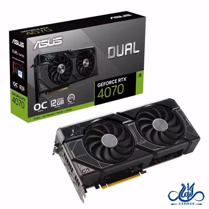 کارت گرافیک ایسوس Dual RTX 4070 OC 12GB