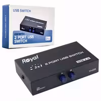 سوییچ 2 به 1 پرینتر دستی رویال Royal 1A2B