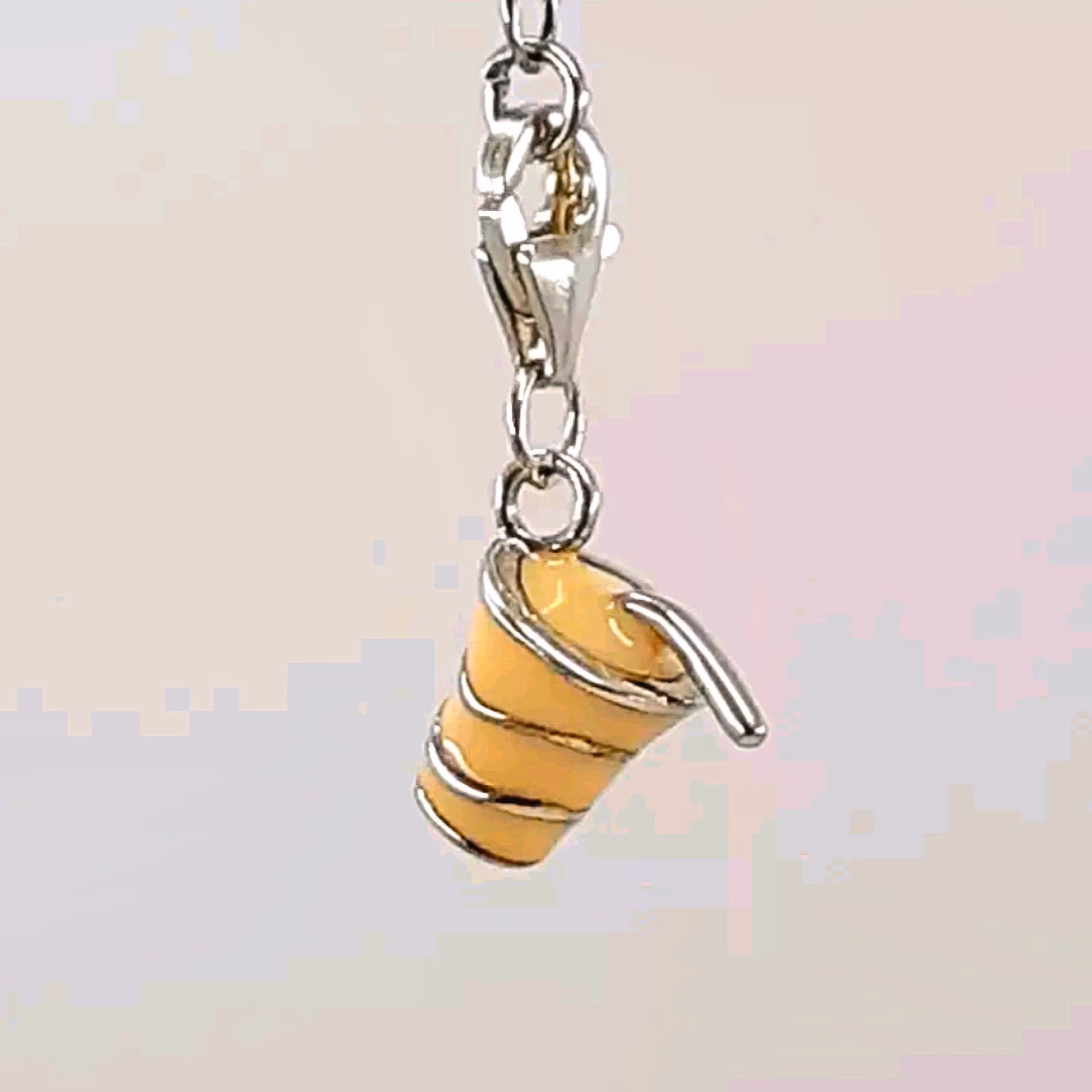 آویز نقره دستبند ساعت گردنبند ایتالیائی مینا کاری