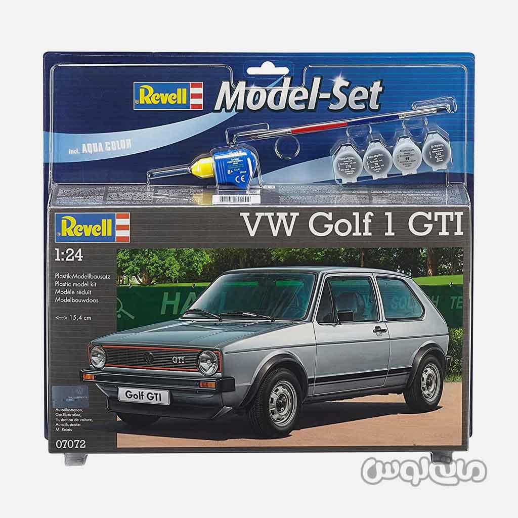 اسباب بازی فولکس واگن گلف 1GTI مدلسازی 124 رول

