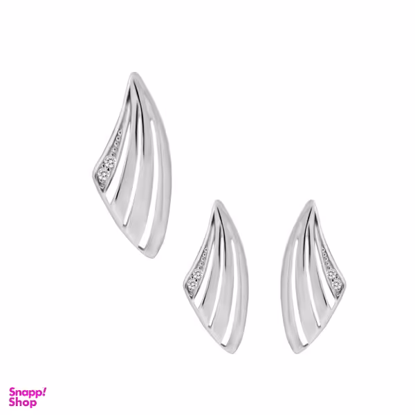 نیم ست نقره زنانه اقلیمه مدل NN399