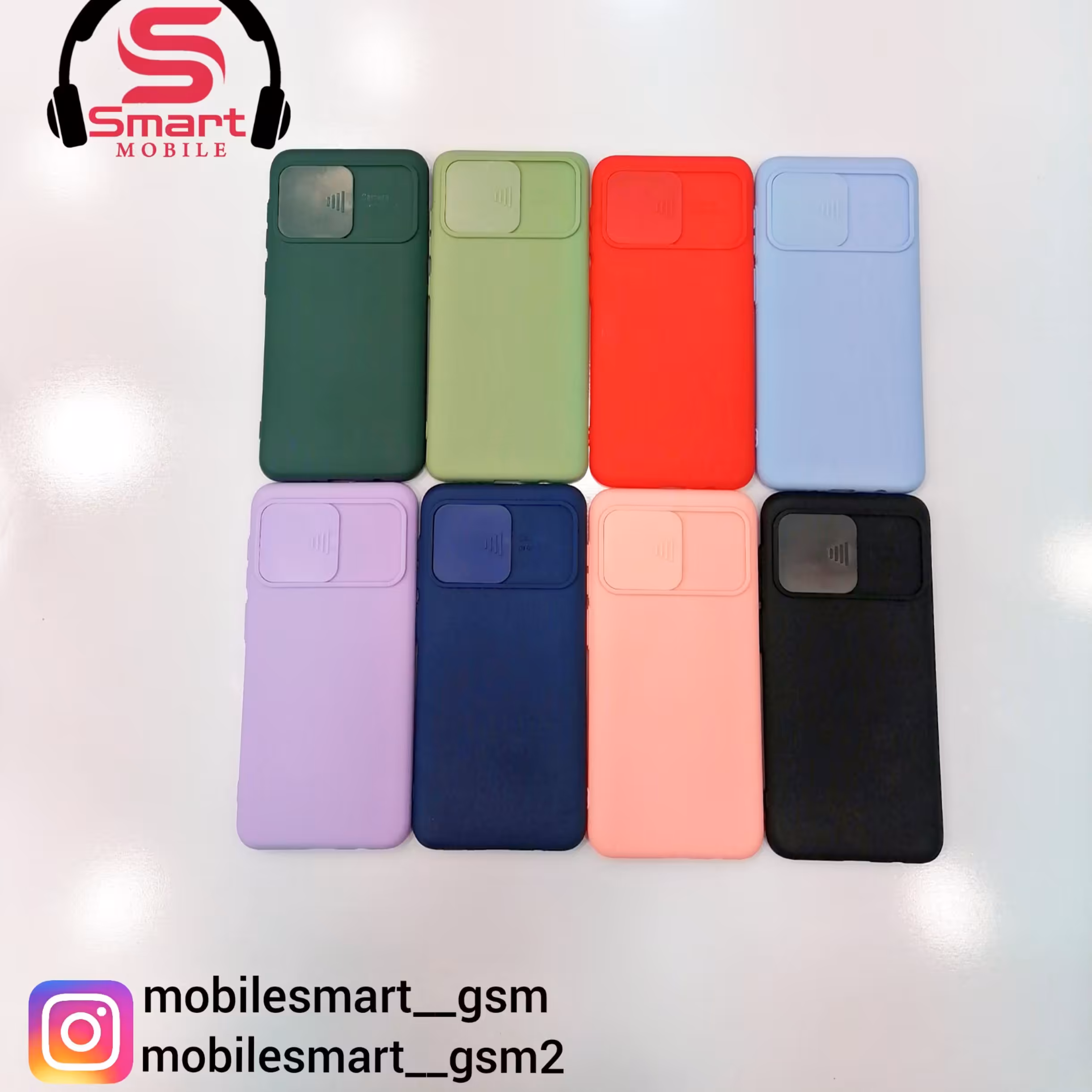 گارد ژله ای محافظ لنز کشویی در8 رنگ زیبا