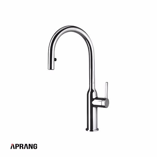 شیر آشپزخانه کی دبلیو سی مدل سین پول دان – Seen Pull Down - کروم