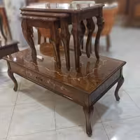 میزعسلی و جلومبلی معرق(پس کرایه) 