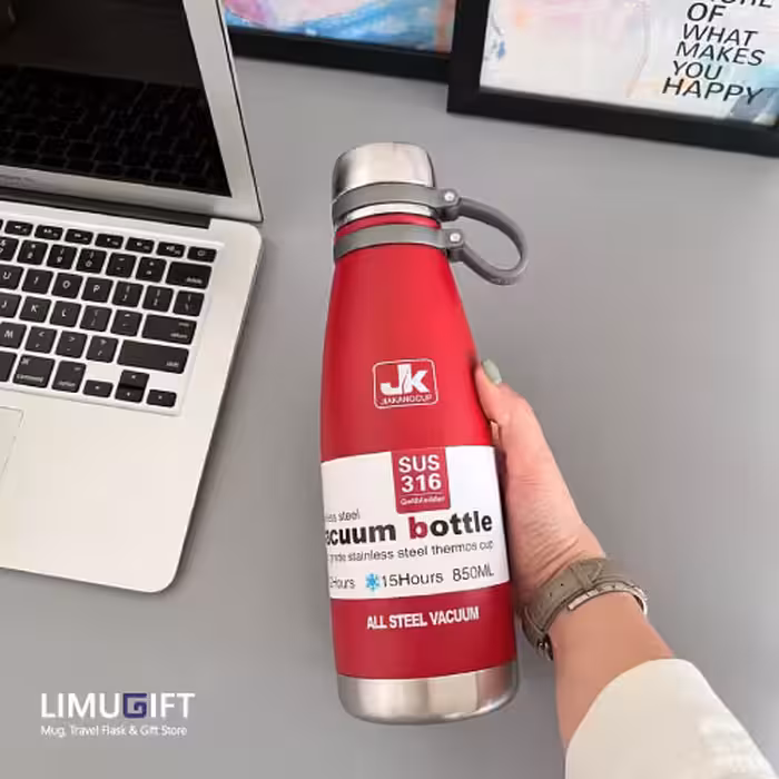 0003 فلاسک خمره ای جی کی 850 میلی لیتر (JK)