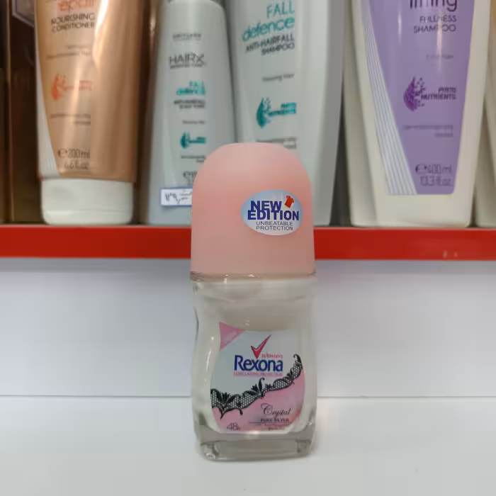 مام رولی رکسونا مدل crystal مناسب خانم ها ماندگاری 48 ساعته حجم:50میل