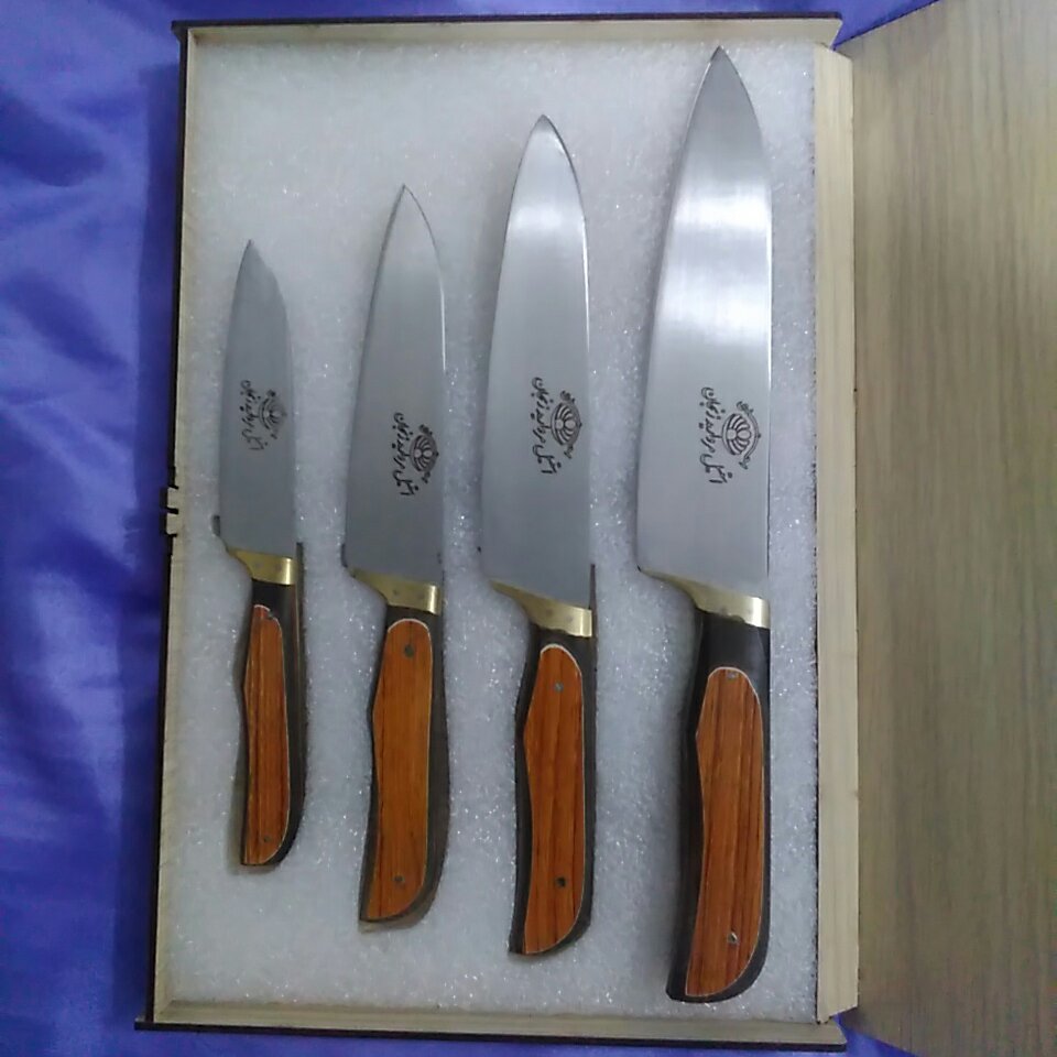 چاقوی زنجان سایز 1 و 2 و 3 و 4(پک چهار عددی)