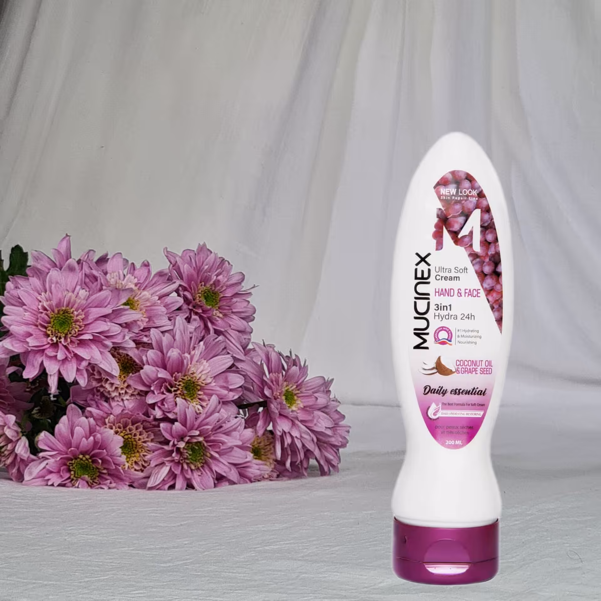 کرم دست نارگیل و هسته انگور ماسینکس