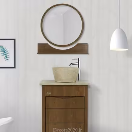 روشویی کابینتی طرح آرگا چوب

