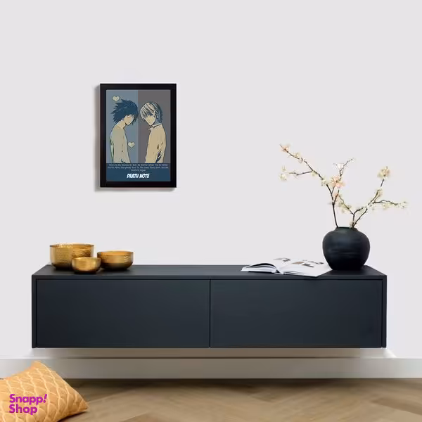 تابلو مدل انیمه دفترچه مرگ death note anime B01