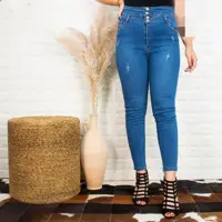 شلوار کمر گن دار 100