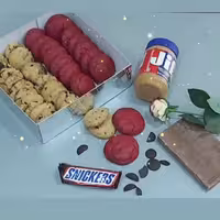 کوکی شکلات کوکی بادام زمینی کوکی نوتلا کوکی ردولوت کوکی اسمارتیزی