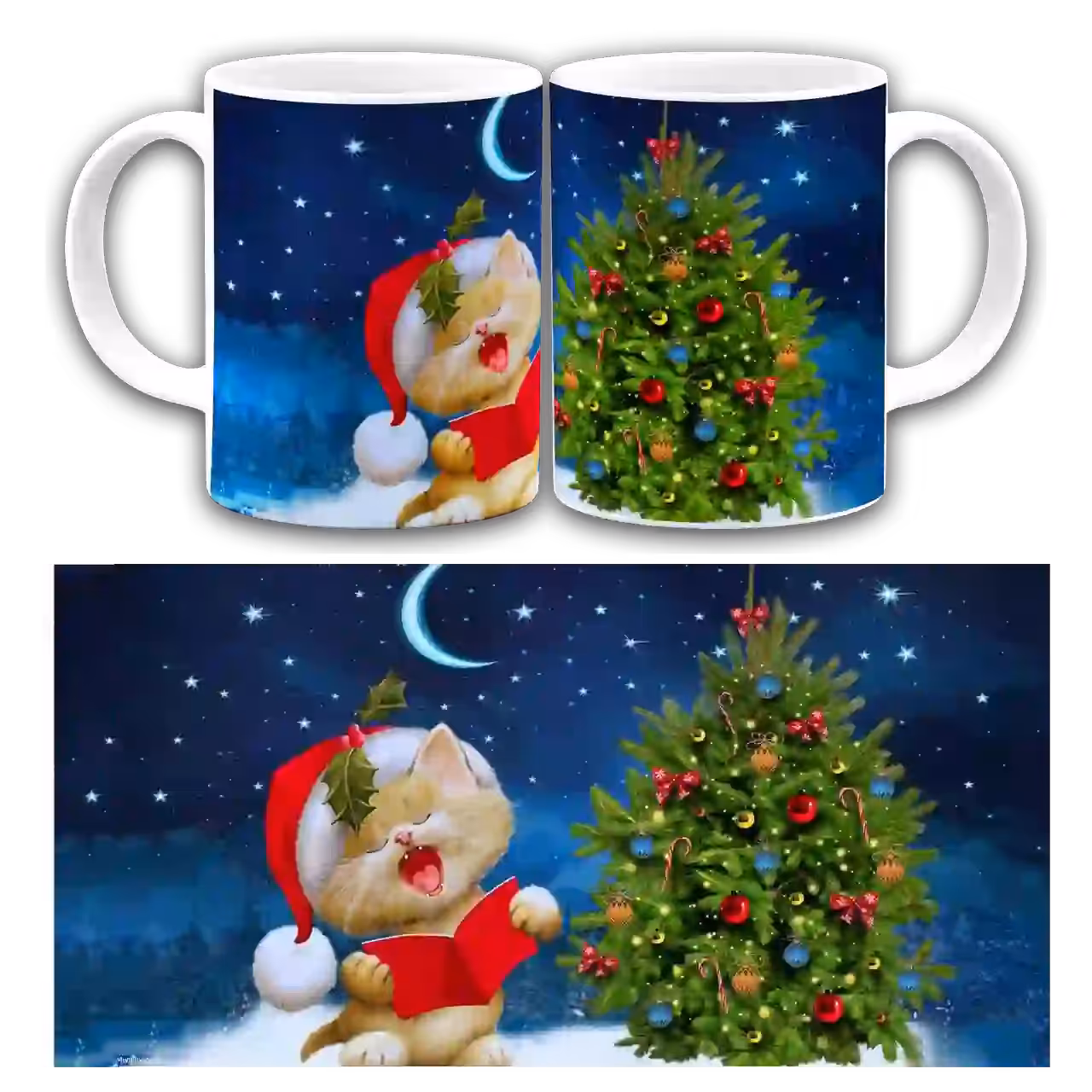 ماگ ترانه کریسمس  مدل  AK6