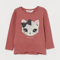 بلوز برند h&m اورجینال سایز 2_4سال 