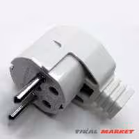 دو شاخه برق چپقی استاندارد بهداد الکتریک