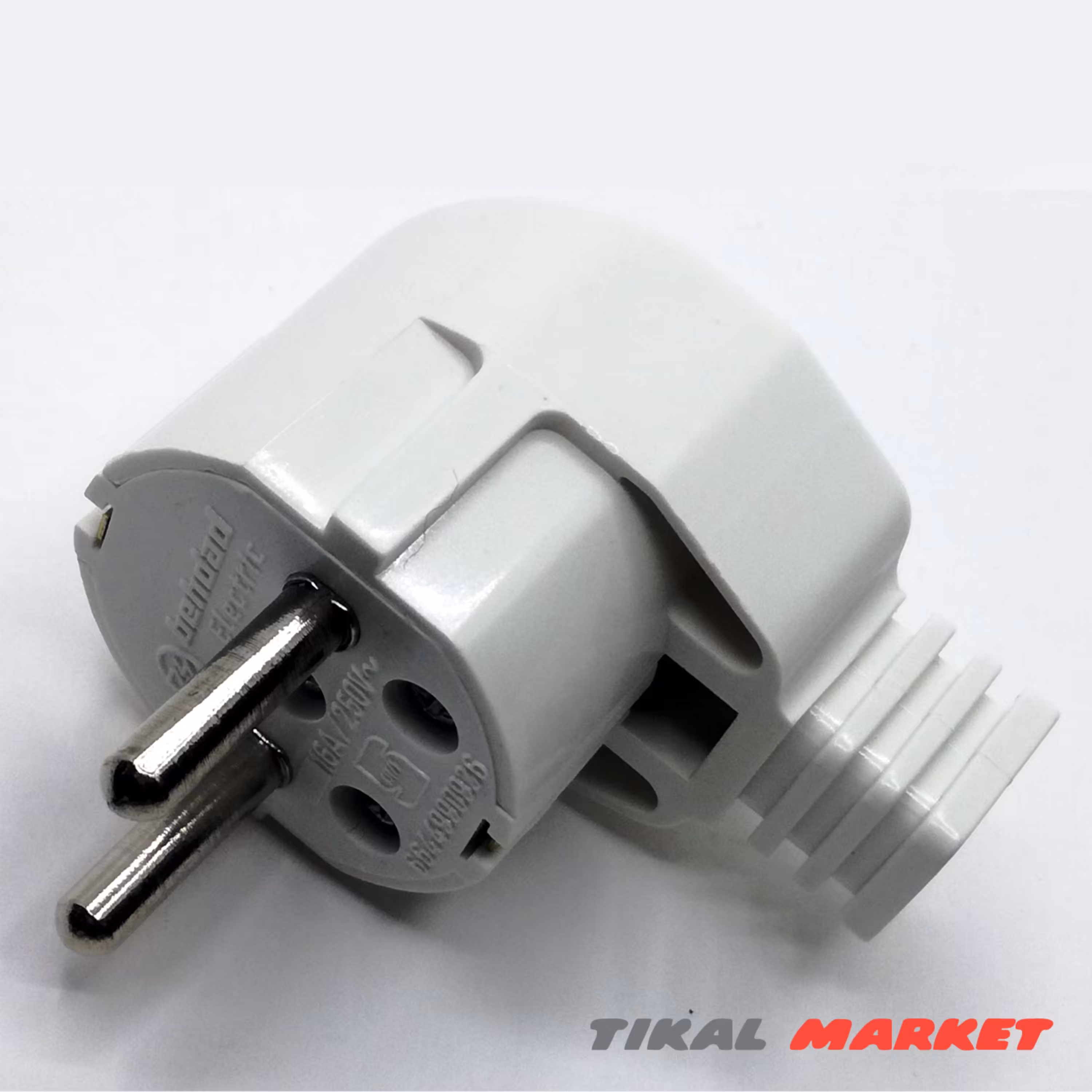 دو شاخه برق چپقی استاندارد بهداد الکتریک