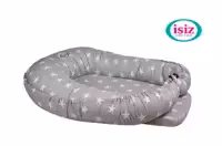 تشک شیبدار  گارد دار آنتی رفلاکس دسته دار ایسیز 3 کاره طوسی ستاره  isiz  3in1