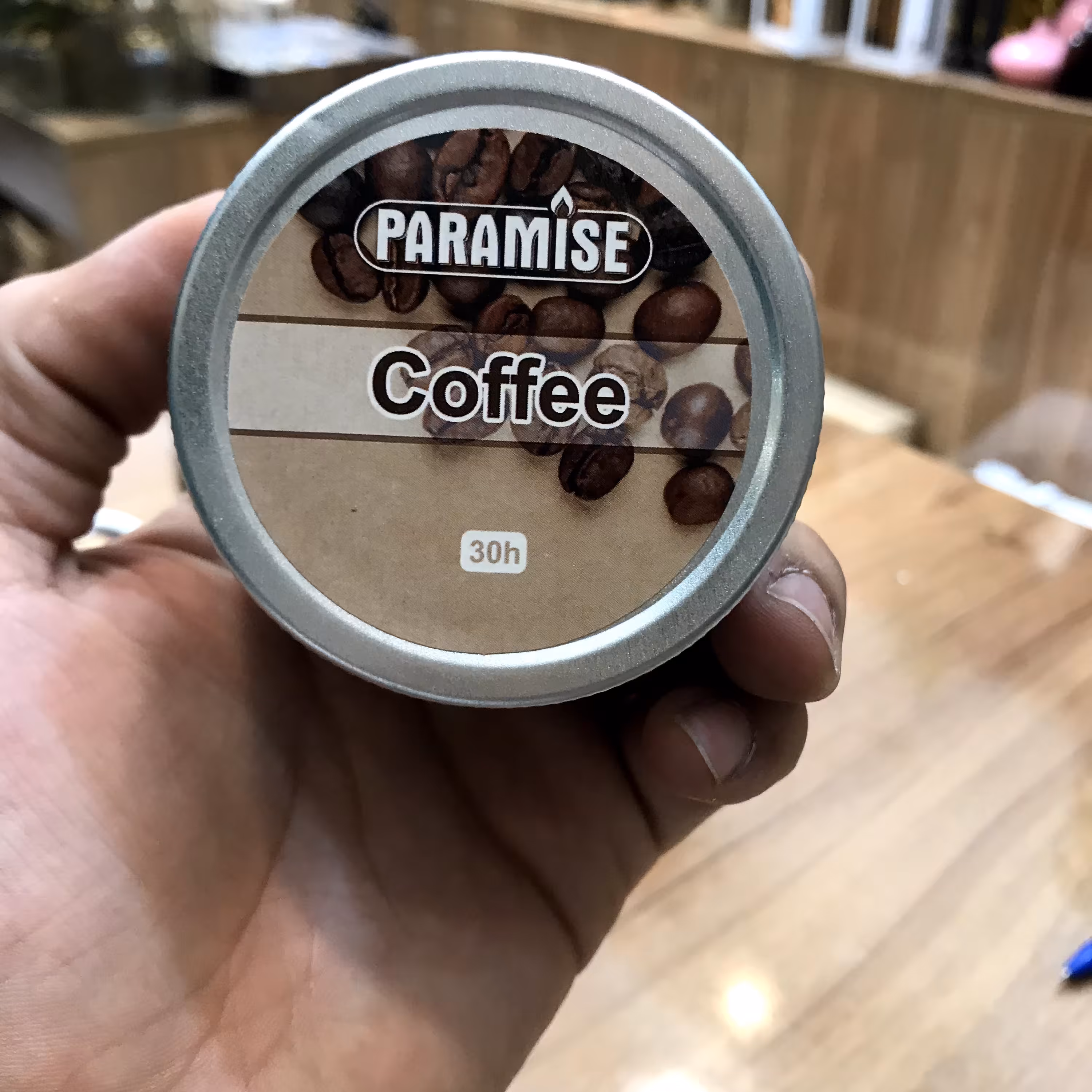 شمع عطری خارجی 30ساعته با رایحه قهوه 