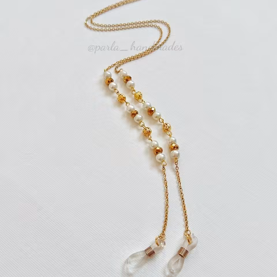 بند عینک مرواریدی