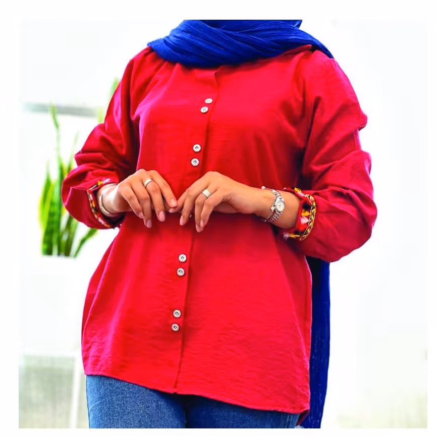تونیک زنانه آستین سرخپوستی