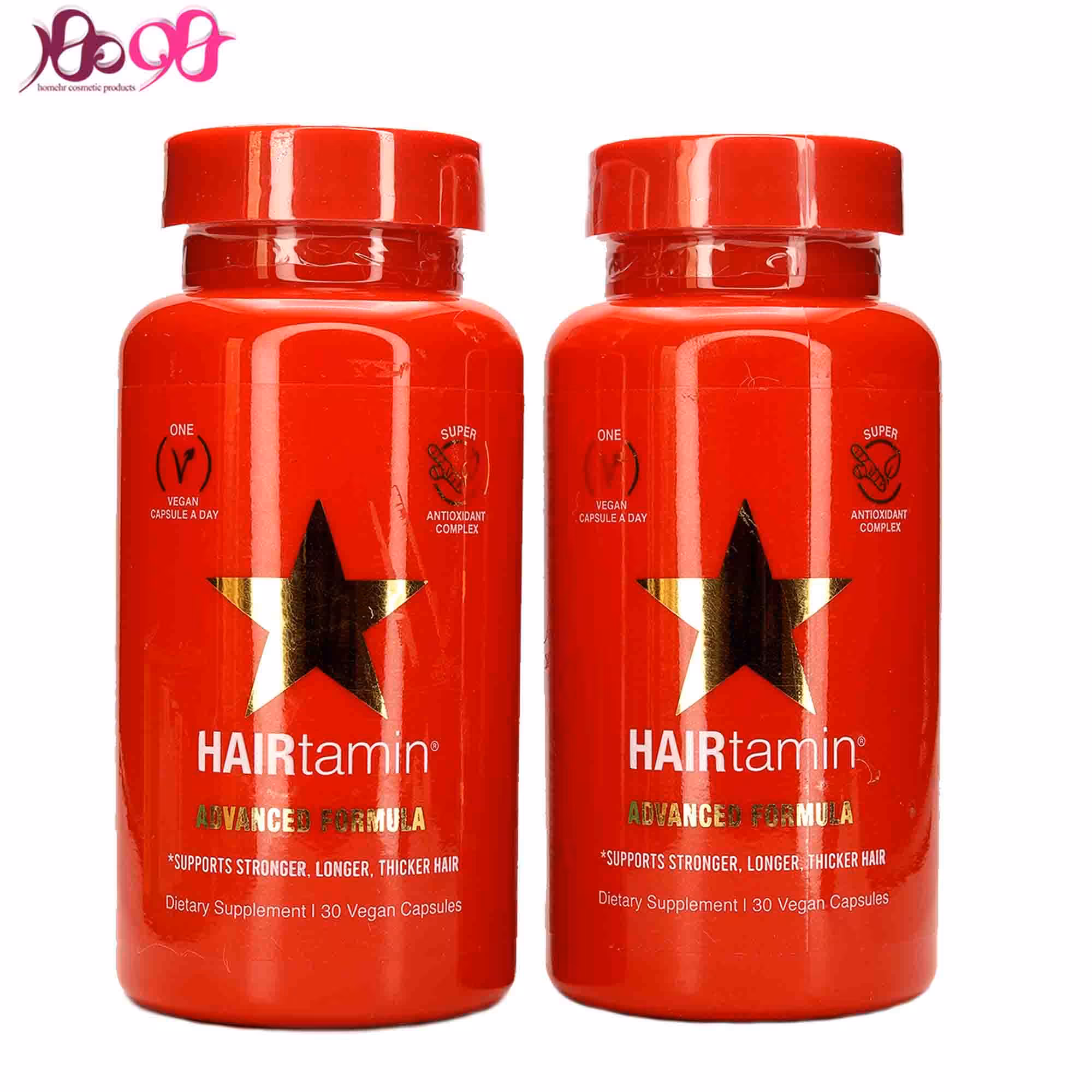پک دوتایی قرص تقویت کننده مو و ناخن هیرتامین - hairtamin