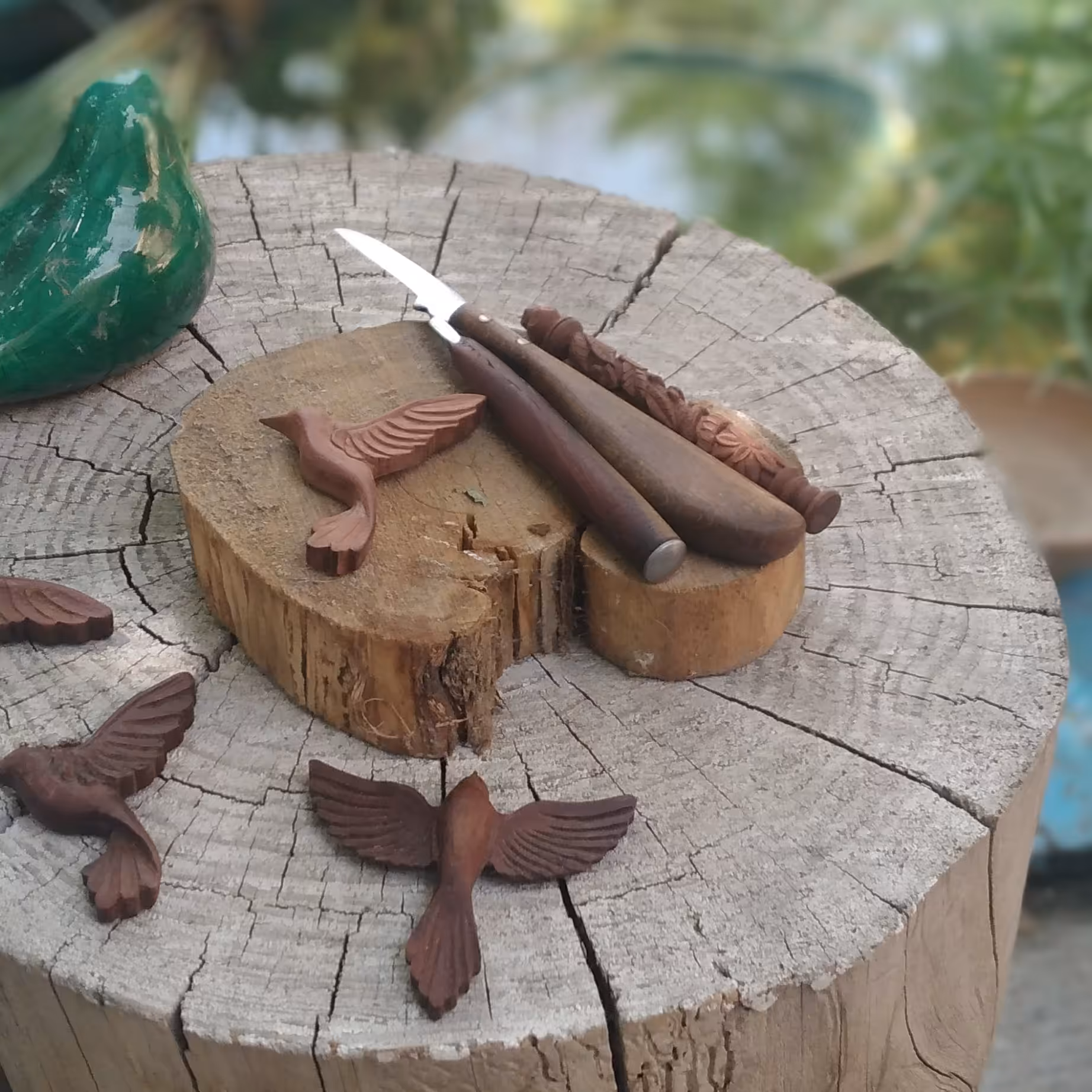 انواع مغار چاقویی منبت کاری