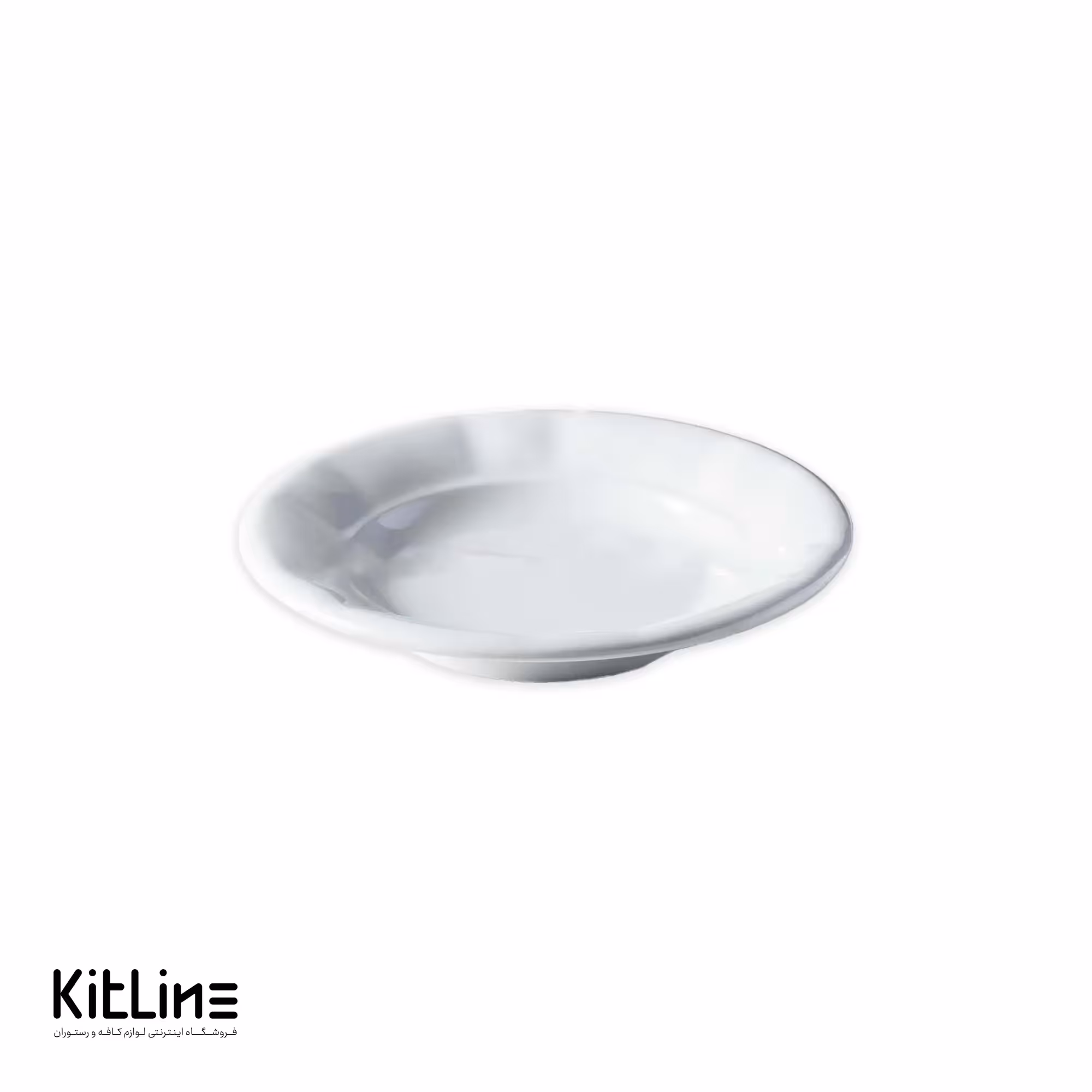 پیشدستی ملامین 19 سانتیمتری سفید