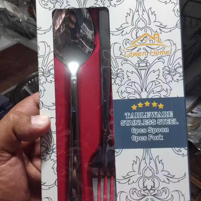 قاشق و چنگال استیل درجه یک 