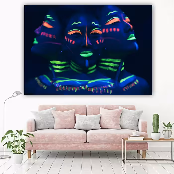 پوستر پارچه شمعی مدل بک دراپ طرح شاین