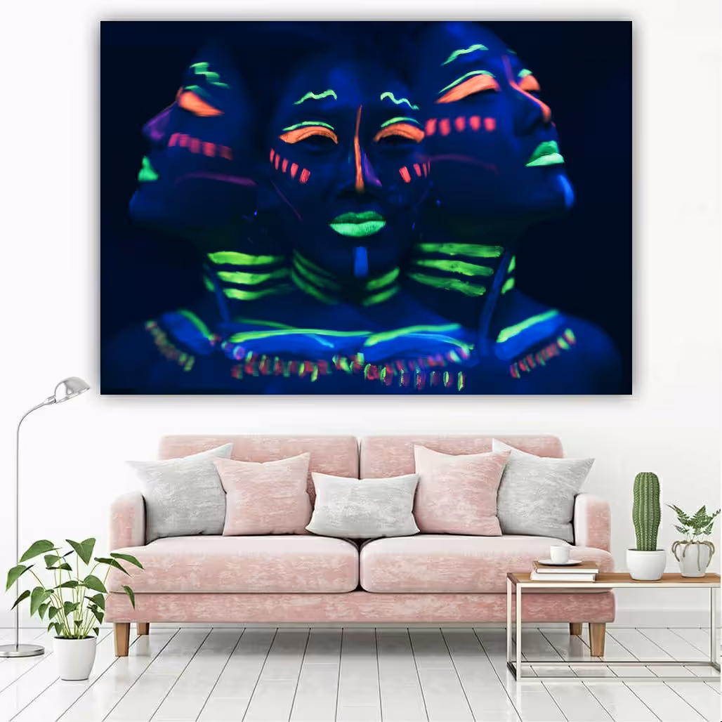 پوستر پارچه شمعی مدل بک دراپ طرح شاین