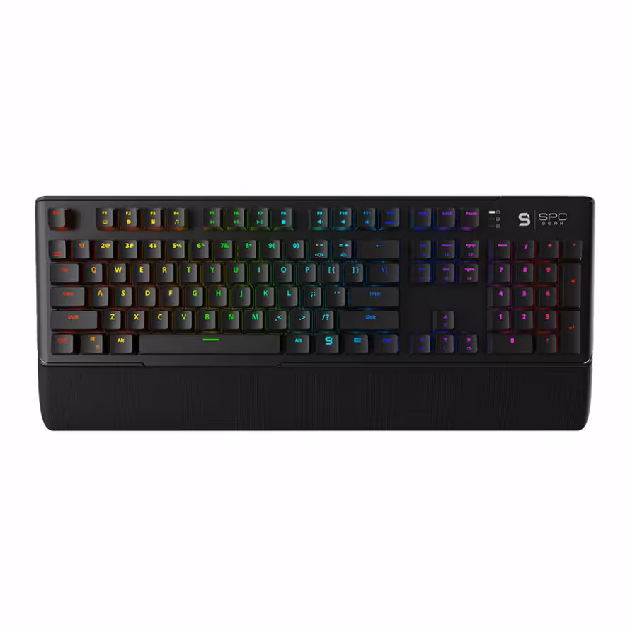 کیبورد مکانیکال گیمینگ اس پی سی گیر GK550 Omnis Kailh Brown Switch RGB