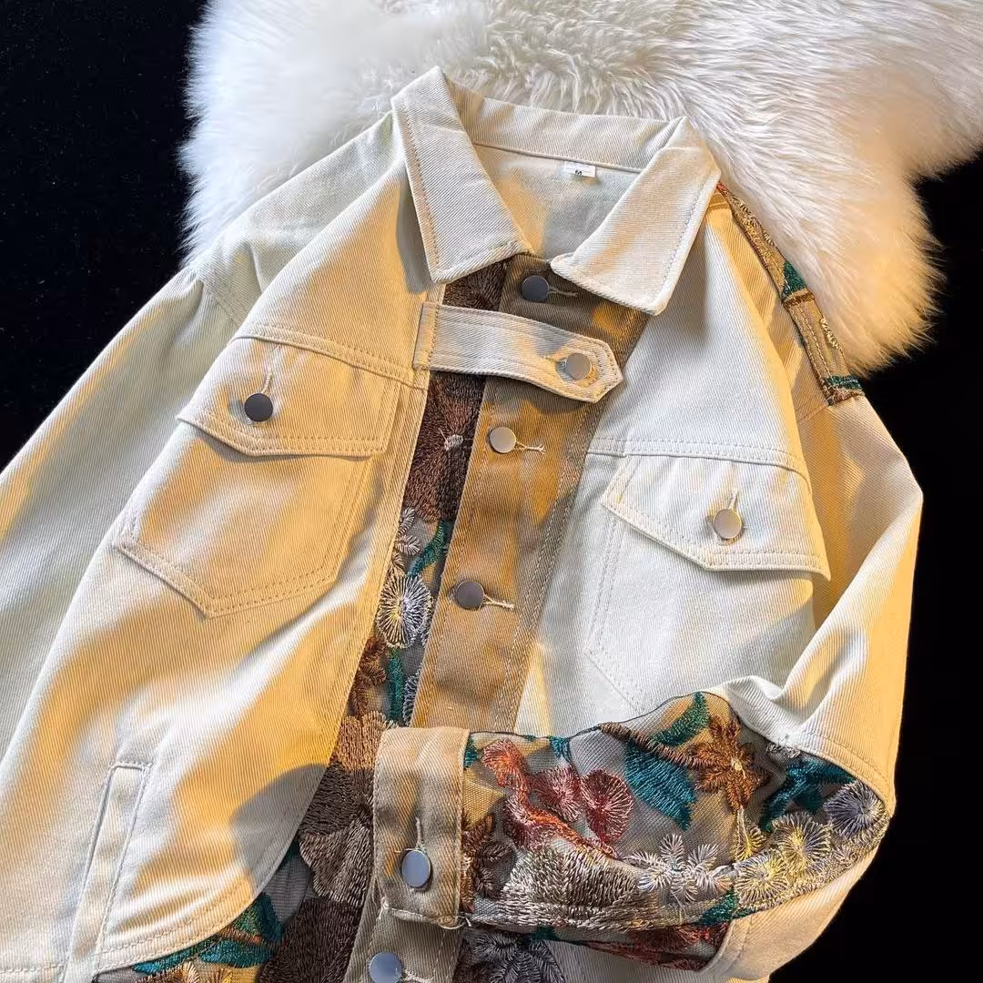 کت کتان گلدوزی شده وارداتی سایزبندی 38 تا 44 (پیش از ثبت موجودی بگیرید)