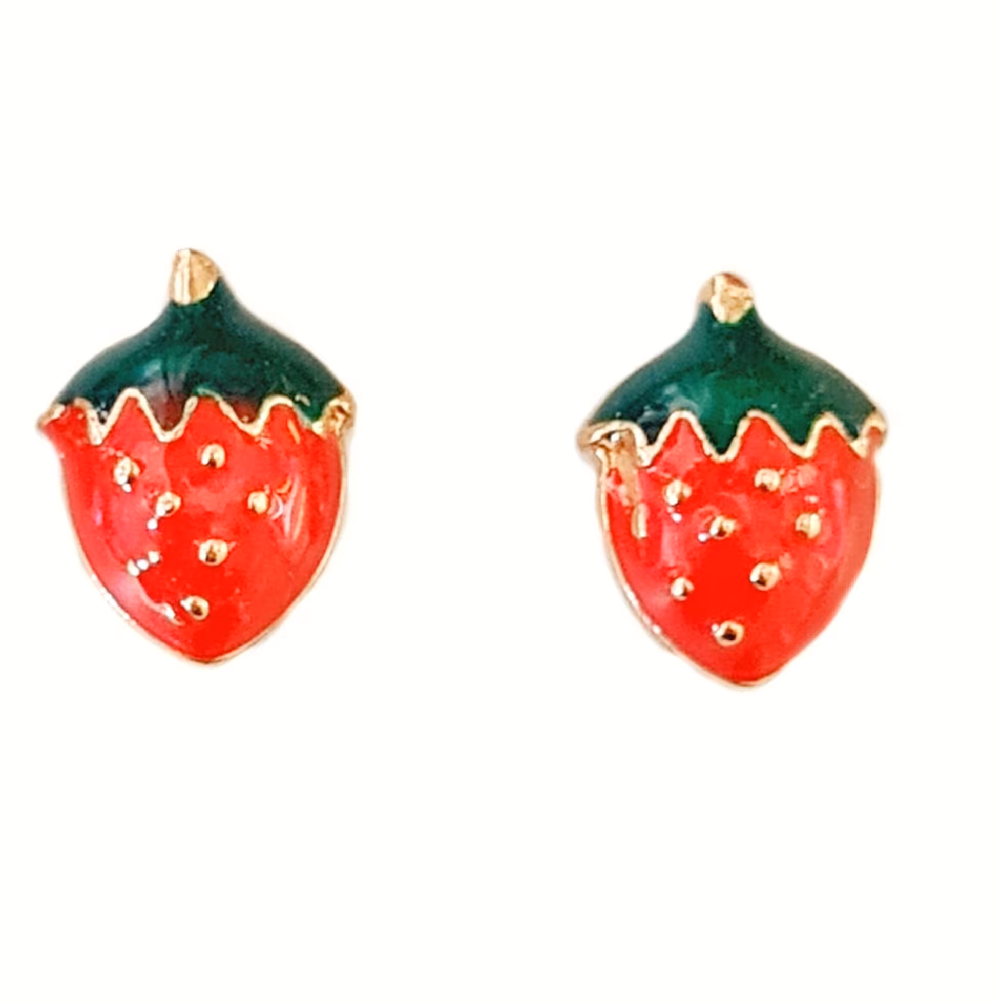 گوشواره میخی بچه گانه مدل توت فرنگی
از برند معتبر ژوپینگ است.
دارای آبکاری طلا و ضد حساسیت