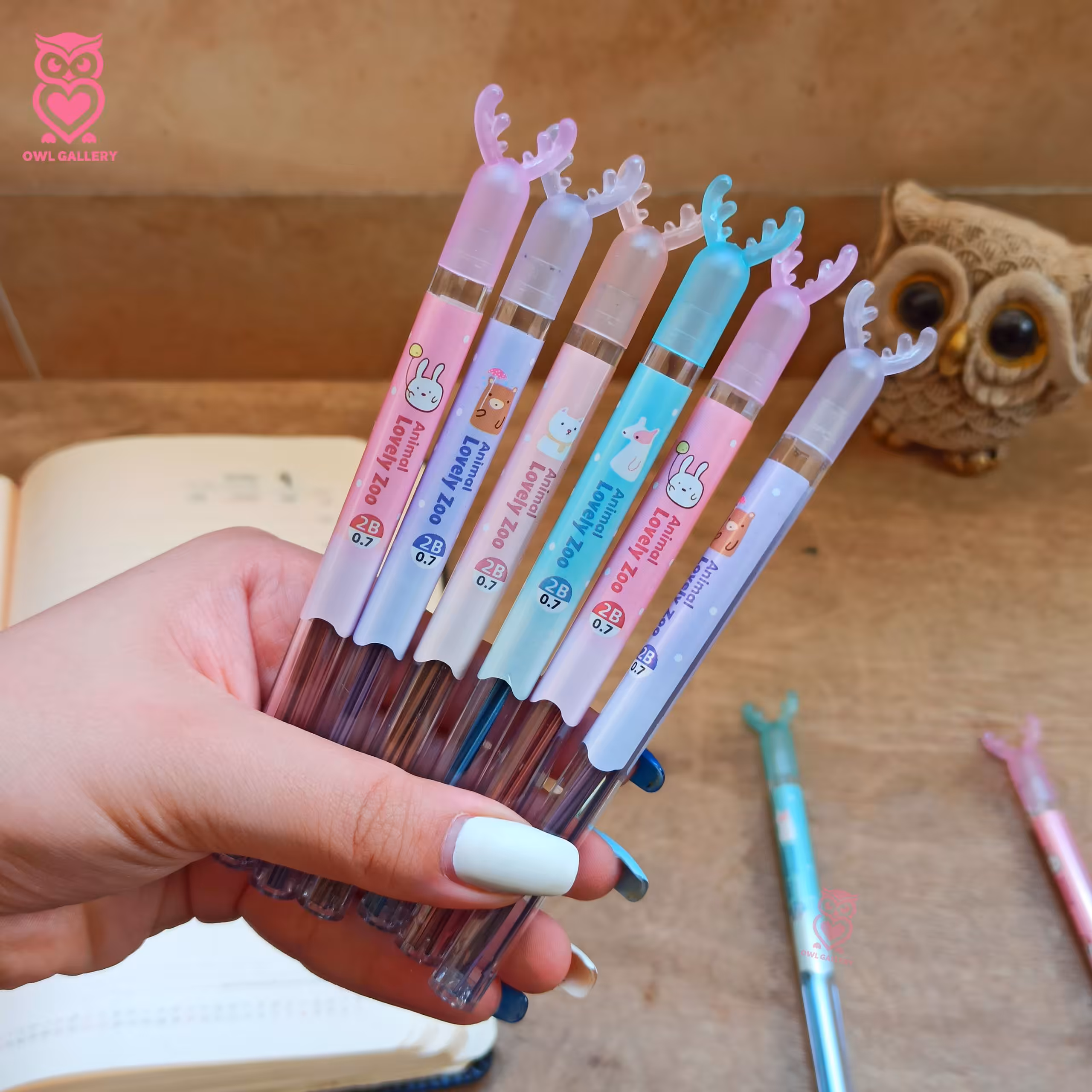 نوک اتود مدل گوزن طرح حیوانات