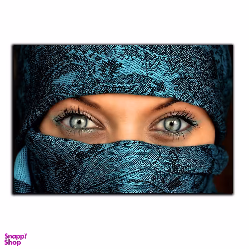 تابلو شاسی بکلیت طرح اسکارف و دختر صحرا مدل SH-7387