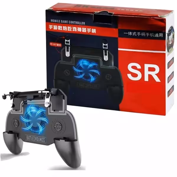 گیم کنترولر فن دار مدل SR mobile game controller - امین 24 امانت دار اعتماد شما