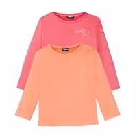 تیشرت دخترانه لوپیلو پک 2 تایی 4-6 سال کد 3397