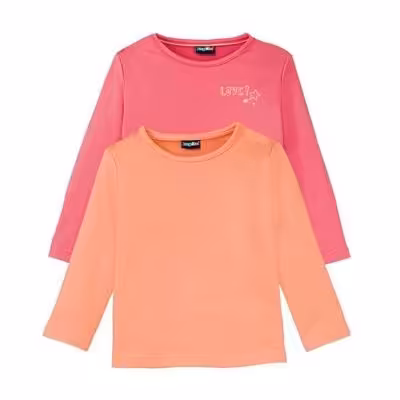 تیشرت دخترانه لوپیلو پک 2 تایی 4-6 سال کد 3397