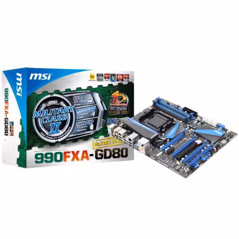 مادربورد 990FXA ام اس آی با سوکت  AM3