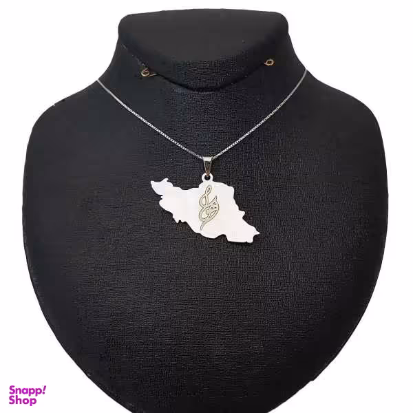 گردنبند نقره زنانه ترمه مدل AC34