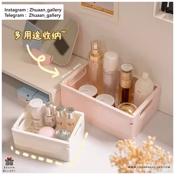 باکس ارگانایزر پاستلی رومیزی